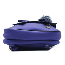 Load image into Gallery viewer, Two In One Front Bow Flap Pocket Double Zip Girls BackPack - myStore20202019
