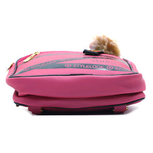 Load image into Gallery viewer, Two In One Front Zip Pocket Double Zip Printed Girls BackPack - myStore20202019
