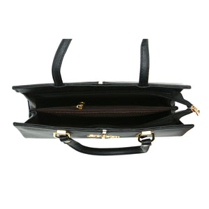 Two In One Golden Stripe Stone Fitting Women Clutch - myStore20202019