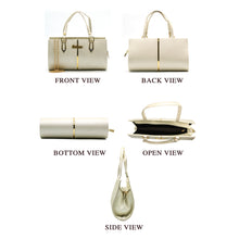 Load image into Gallery viewer, Two In One Golden Stripe Stone Fitting Women Clutch - myStore20202019
