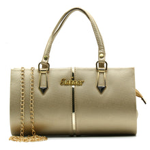 Load image into Gallery viewer, Two In One Golden Stripe Stone Fitting Women Clutch - myStore20202019
