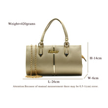 Load image into Gallery viewer, Two In One Golden Stripe Stone Fitting Women Clutch - myStore20202019
