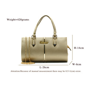 Two In One Golden Stripe Stone Fitting Women Clutch - myStore20202019