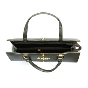 Two In One Golden Stripe Stone Fitting Women Clutch - myStore20202019