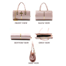 Load image into Gallery viewer, Two In One Golden Stripe Stone Fitting Women Clutch - myStore20202019
