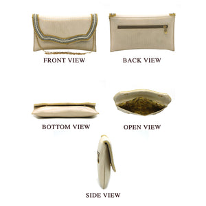 Two In One Handwork Envelope Women Clutch - myStore20202019