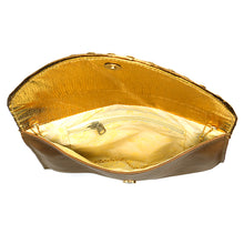 Load image into Gallery viewer, Two In One Jute Stone Flap Envelope Women Clutch - myStore20202019
