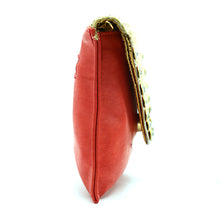 Load image into Gallery viewer, Two In One Jute Stone Flap Envelope Women Clutch - myStore20202019
