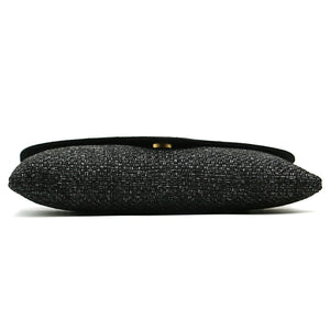 Two In One Jute V Flap Envelope Women Clutch - myStore20202019