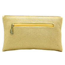 Load image into Gallery viewer, Two In One Jute V Flap Envelope Women Clutch - myStore20202019

