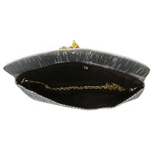 Load image into Gallery viewer, Two In One Jute V Flap Envelope Women Clutch - myStore20202019
