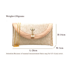 Load image into Gallery viewer, Two In One Moti Fitting Lehar Women Clutch - myStore20202019
