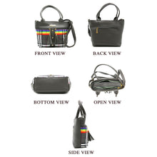 Load image into Gallery viewer, Two In One Multi Color Checks Women Sling Bag - myStore20202019
