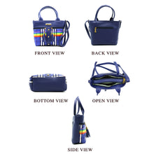 Load image into Gallery viewer, Two In One Multi Color Checks Women Sling Bag - myStore20202019
