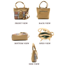 Load image into Gallery viewer, Two In One Multi Color Checks Women Sling Bag - myStore20202019
