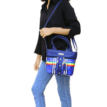 Load image into Gallery viewer, Two In One Multi Color Checks Women Sling Bag - myStore20202019
