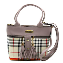 Load image into Gallery viewer, Two In One Multi Color Checks Women Sling Bag - myStore20202019
