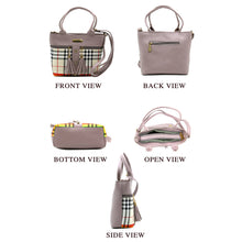 Load image into Gallery viewer, Two In One Multi Color Checks Women Sling Bag - myStore20202019

