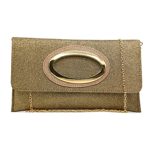 Two In One Oval Fitting Flap Women Clutch - myStore20202019