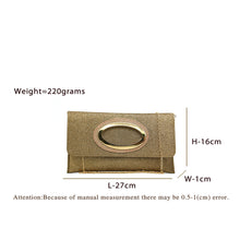 Load image into Gallery viewer, Two In One Oval Fitting Flap Women Clutch - myStore20202019
