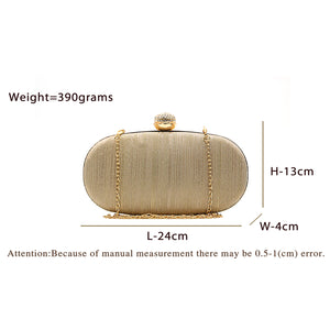 Two In One Oval Frame Women Clutch - myStore20202019