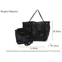Load image into Gallery viewer, Two In One Plain Mat Ladies Purse - myStore20202019
