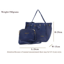 Load image into Gallery viewer, Two In One Plain Mat Ladies Purse - myStore20202019
