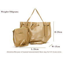 Load image into Gallery viewer, Two In One Plain Mat Ladies Purse - myStore20202019
