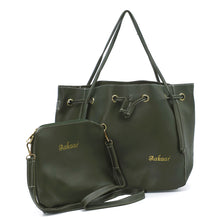 Load image into Gallery viewer, Two In One Plain Mat Ladies Purse - myStore20202019
