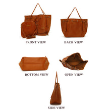 Load image into Gallery viewer, Two In One Plain Mat Ladies Purse - myStore20202019
