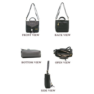Two In One Ribbit Flap Women Sling Bag - myStore20202019