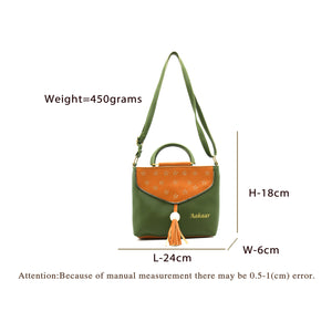 Two In One Ribbit Flap Women Sling Bag - myStore20202019