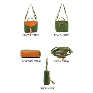 Two In One Ribbit Flap Women Sling Bag - myStore20202019