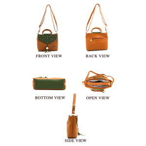Two In One Ribbit Flap Women Sling Bag - myStore20202019