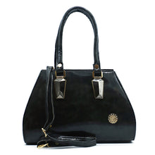 Load image into Gallery viewer, Two In One Single Zip Plain Jelly Finish Ladies HandBag - myStore20202019
