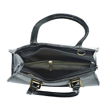 Load image into Gallery viewer, Two In One Single Zip Plain Jelly Finish Ladies HandBag - myStore20202019
