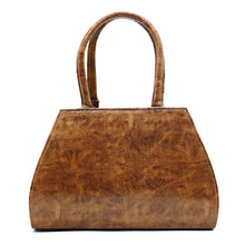 Load image into Gallery viewer, Two In One Single Zip Plain Jelly Finish Ladies HandBag - myStore20202019
