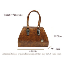 Load image into Gallery viewer, Two In One Single Zip Plain Jelly Finish Ladies HandBag - myStore20202019
