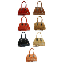 Load image into Gallery viewer, Two In One Single Zip Plain Jelly Finish Ladies HandBag - myStore20202019
