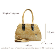 Load image into Gallery viewer, Two In One Single Zip Plain Jelly Finish Ladies HandBag - myStore20202019
