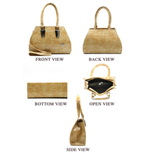 Load image into Gallery viewer, Two In One Single Zip Plain Jelly Finish Ladies HandBag - myStore20202019
