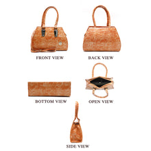 Load image into Gallery viewer, Two In One Single Zip Plain Jelly Finish Ladies HandBag - myStore20202019
