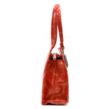 Load image into Gallery viewer, Two In One Single Zip Plain Jelly Finish Ladies HandBag - myStore20202019
