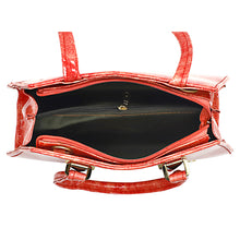 Load image into Gallery viewer, Two In One Single Zip Plain Jelly Finish Ladies HandBag - myStore20202019
