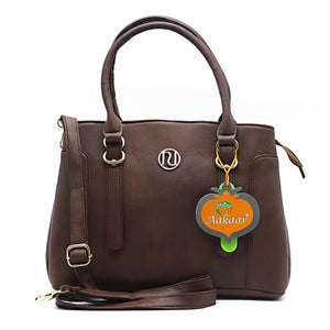 Two In One Single Zip Three Compartment Ladies HandBag - myStore20202019