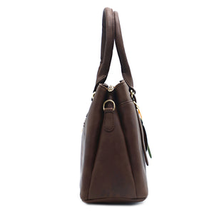 Two In One Single Zip Three Compartment Ladies HandBag - myStore20202019