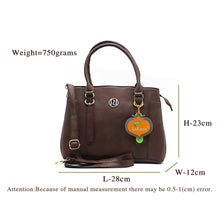 Load image into Gallery viewer, Two In One Single Zip Three Compartment Ladies HandBag - myStore20202019
