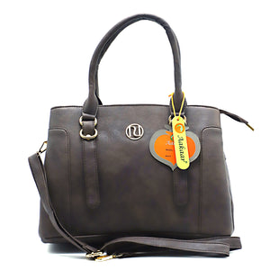 Two In One Single Zip Three Compartment Ladies HandBag - myStore20202019