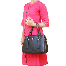 Load image into Gallery viewer, Two In One Single Zip Three Compartment Ladies HandBag - myStore20202019
