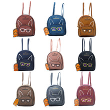 Load image into Gallery viewer, Two In One Specs Print Double Zip Printed Girls BackPack - myStore20202019
